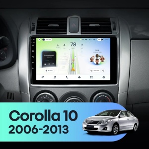 Navigatie Auto Teyes CC4L DTS Toyota Corolla 10 2006-2013 6+64GB 9" QLED Qualcomm 2Ghz, Android 4G Bluetooth 5.1 DSP - Varianta A