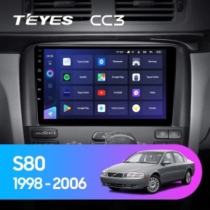 Navigatie Auto Teyes CC4L DTS Volvo S80 1998-2006 6+64GB 9" QLED Qualcomm 2Ghz, Android 4G Bluetooth 5.1 DSP - Img 2