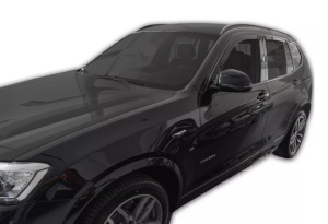 Paravanturi auto compatibile cu BMW X3 F25 2010-2017 fata-spate - Img 5