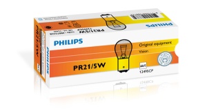 PIROS FÉKIZZÓ PR21/5W 12V KÉSZLET 10 DB - Img 1