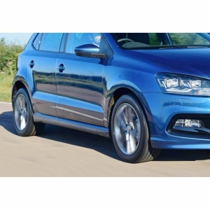Praguri laterale compatibil cu VW POLO 2009-2017 Hatchback, R Design