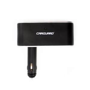 Priză triplă pentru brichetă auto + USB 1A