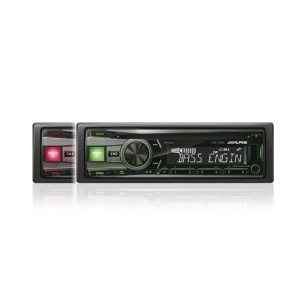 Radio CD/USB CDE-192R ALPINE, CONTROL i-POD, ROSU/VERDE - Img 1
