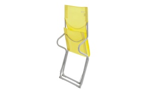 Scaun pliabil pentru camping, plaja, pescuit sau gradina, Outwell Sauntons Lux Sunburst, culoare galben - Img 2