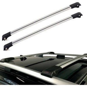 Set 2 bare portbagaj transversale compatibil DACIA DUSTER II 2018->, Culoare argintiu - Img 2