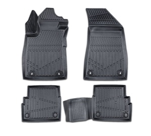 Set covorase auto cauciuc MG HS 2018-2024, forma tavita 3D