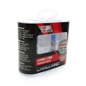 Set de 2 becuri Halogen H1 +100% Intensitate - LONG LIFE - Img 4
