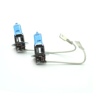 Set de 2 becuri Halogen H3 +100% Intensitate - LONG LIFE - Img 3