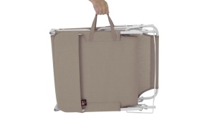 Sezlong pliabil Outwell Tenby Toffee Tint pentru camping, plaja sau gradina 54/61 x 188 x 30 cm - Img 5