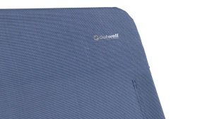 Sezlong pliabil Tenby Ocean Blue pentru camping, plaja sau gradina 54/61 x 188 x 30 cm - Img 5