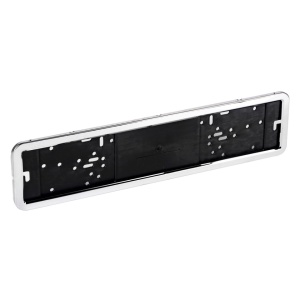 Suport numar auto metalic cromat compatibil cu VW - Img 3