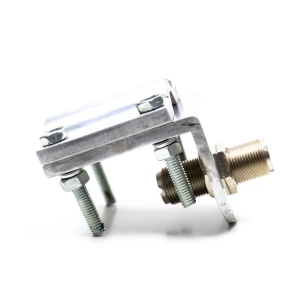 SUPORT PNI P-1 DIN ALUMINIU PENTRU MONTAJ ANTENA PE OGLINDA SAU BARA METALICA - Img 5