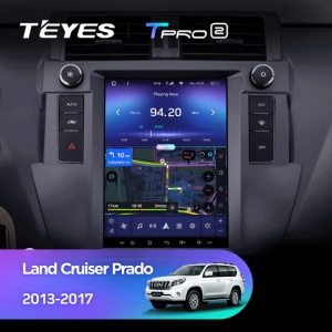 Teyes autós navigáció Típus: Tesla TPRO 2 Toyota Land Cruiser Prado J150 2013-2017 4+64GB 9.7" QLED Octa-core 1.8Ghz, Android 4G Bluetooth 5.1 DSP - Img 5
