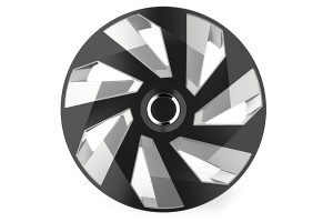 15"-OS KERÉKBORÍTÓ KÉSZLET VECTOR RC EZÜST ÉS FEKETE - Img 2
