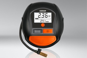AUTÓKOMPRESSZOR 12V 180 W DIGITÁLIS KIJELZŐVEL, GUMIABRONCS FELFÚJÁS 1000 OSRAM - Img 3