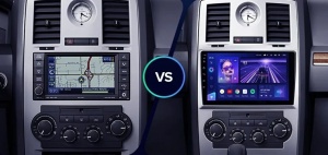 Automata navigáció Teyes CC3 2K Chrysler 300C 2004-2011 6+128GB 9.5" QLED Octa-core 2Ghz, Android 4G Bluetooth 5.1 DSP - Img 3