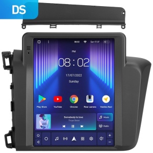 Autós navigáció Tesla TPRO 2 Honda Civic 9 2011-2015 3+32GB 9.7" QLED Octa-core 1.8Ghz, Android 4G Bluetooth 5.1 DSP
