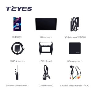 Autós navigáció Teyes CC3 2K Toyota Camry 7 USA 2014-2017 6+128GB 10.36" QLED Octa-core 2Ghz, Android 4G Bluetooth 5.1 DSP - Img 8