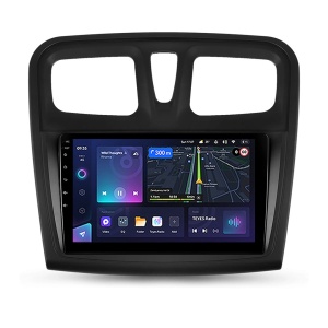 Autós navigáció Teyes CC3L Dacia Sandero 2 2017-2022 4+32GB 9" IPS Octa-core 1.6Ghz, Android 4G Bluetooth 5.1 DSP