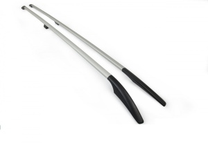 Bare longitudinale Premium compatibil Mercedes Vito W639 2004-2015, Vito V-Class W447 2015->, caroserie LONG, culoare argintiu