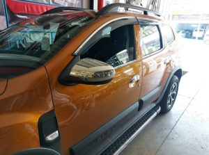 Capace cromate oglinda compatibile Dacia Duster II 2018->, inox - Img 2