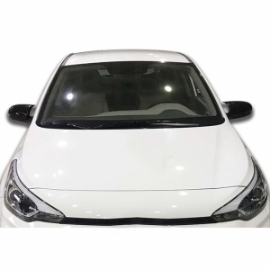 Capace oglinda compatibile cu Hyundai i20 2014-2019 Negru lucios BATMAN style