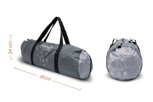 Cort auto pentru usa laterala van sau MPV, camping, plaja, pescuit, Easy Camp Vehicle Awning Utne - Img 4