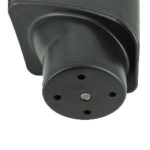 Cotiera auto compatibila Dacia Logan II 2012-2016 Imitatie de piele Negru - Img 4