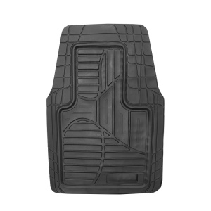 Covorase auto universale ajustabile groase și aderente – 72 x 47 cm / 71 x 43,5 cm PVC – negru - Img 3