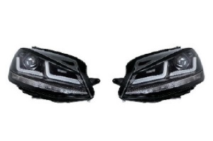 db-os LED-es fényszórókészlet VW GOLF VII-hez (2012-2016) FEKETE LEDriving XENON / HALOGÉN POZÍCIÓS LEDHL104-BK OSRAM - Img 2