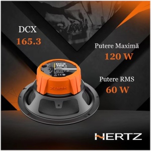 Difuzoare auto Hertz Dieci DCX 165.3, set coaxial 2 căi, 165mm, 60W RMS, 4Ω, 2 difuzoare - Img 7