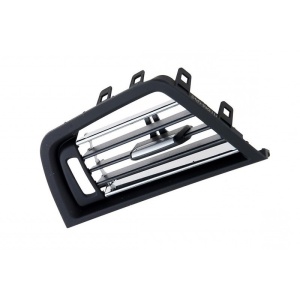Grila Ventilatie Bord partea Stanga compatibila BMW Seria 5 F10 F11 2010-2017 negru cu crom - Img 2