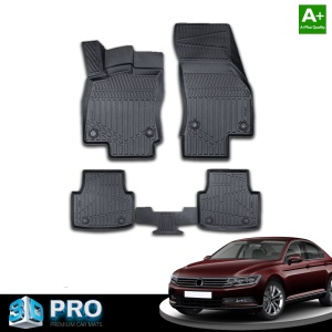 Gumi autószőnyeg szett VW PASSAT B8 2014-2022, 3D tálca alakú - Img 2