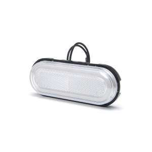 HELYZETJELZŐ LÁMPA LED 1401 W198, 12V-24V, FEHÉR VOLT HELYZETJELZŐ - Img 2