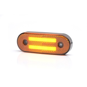 LAMPA GABARIT LED 1223 W175, 12V-24V, POZITIE PORTOCALIU WAS - Img 3