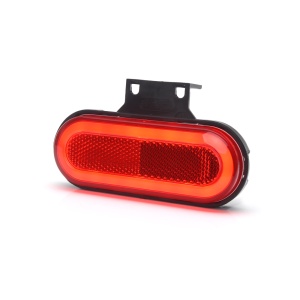 LAMPA GABARIT LED 1400 W198, 12V-24V, POZITIE ROSU WAS - Img 2