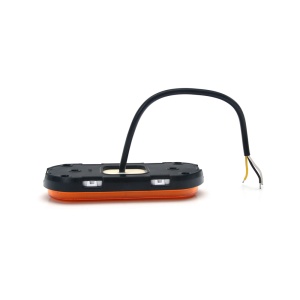 LAMPA GABARIT LED 1420 W198, 12V-24V, POZITIE PORTOCALIU CU SEMNALIZARE WAS - Img 5
