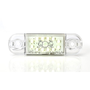 LAMPA GABARIT LED 716 W97.3, 12V-24V, POZITIE ALB WAS - Img 3