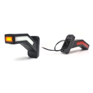 LAMPA GABARIT LED CU BRAT 1167P W168.2, 12V-24V, POZITIE ALB / ROSU / PORTOCALIU DREAPTA WAS - Img 8