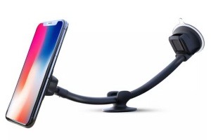 Mágneses autós telefontartó tapadókoronggal a szélvédőre - Img 3