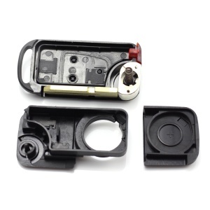 Mercedes Benz - Carcasa tip cheie briceag cu 3 butoane, lama 4 "piste" - Img 2