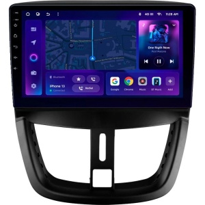 Navigatie Auto MOSS M2 Peugeot 207 2006-2015 4+64GB 9" IPS Octa-core 1.6Ghz, Android 4G Bluetooth 5.1 DSP