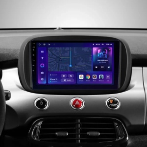 Navigatie Auto MOSS M3 Fiat 500X 2014-2018 4+32GB 9" QLED Octa-core 2Ghz, Android 4G Bluetooth 5.1 DSP - Img 2