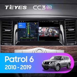Navigatie Auto Teyes CC3L Nissan Patrol Y62 2010-2020 4+32GB 9" IPS Octa-core 1.6Ghz, Android 4G Bluetooth 5.1 DSP - Img 2