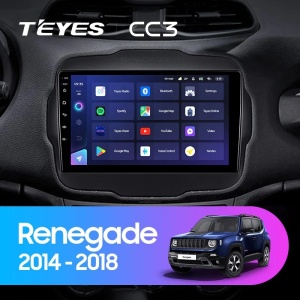 Navigatie Auto Teyes CC4 Jeep Renegade 2014-2018 6+64GB 9.5" QLED Octa-core 2.7Ghz, Android 4G Bluetooth 5.1 DSP - Img 2