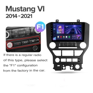 Navigatie Auto Teyes CC4L DTS Ford Mustang 6 2015-2023 6+64GB 9" QLED Qualcomm 2Ghz, Android 4G Bluetooth 5.1 DSP - Varianta B - Img 3