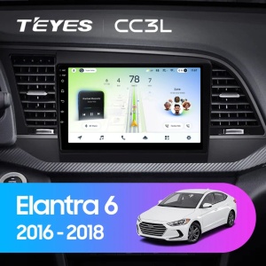 Navigatie Auto Teyes CC4L DTS Hyundai Elantra 6 2018-2020 6+64GB 9" QLED Qualcomm 2Ghz, Android 4G Bluetooth 5.1 DSP - Varianta B