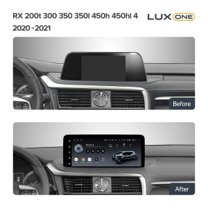 Navigatie Auto Teyes Lux One 360° Lexus RX 2020-2021 6+128GB 12.3" IPS Octa-core 2Ghz, Android 4G Bluetooth 5.1 DSP - Img 2