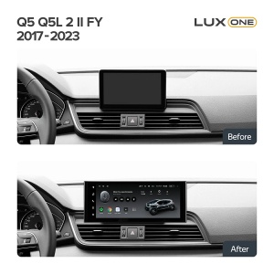 Navigatie Auto Teyes Lux One Audi Q5 80A 2018-2023 6+128GB 12.3" IPS Octa-Core 2.0 GHz Android 4G DSP Bluetooth 5.1 - Img 3