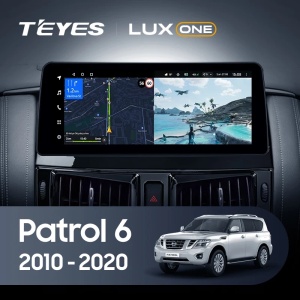 Navigatie Auto Teyes Lux One Nissan Patrol Y62 2010-2020 4+32GB 12.3" IPS Octa-core 2Ghz, Android 4G Bluetooth 5.1 DSP - Img 2